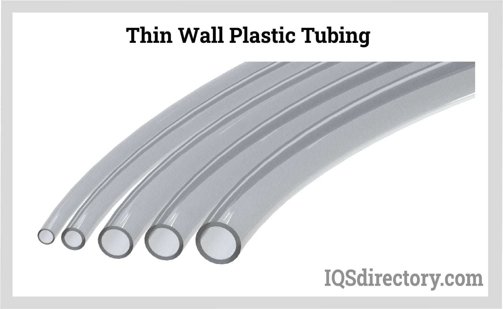 Thin Wall Plastic Tubing