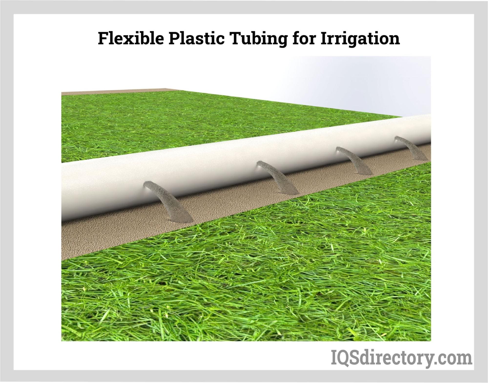 Flexible Plastic Tubing for Irrigation